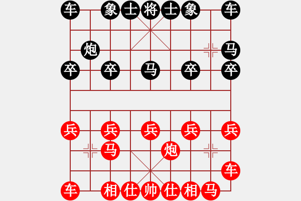 象棋棋譜圖片：一致 唯一 - 步數(shù)：10 