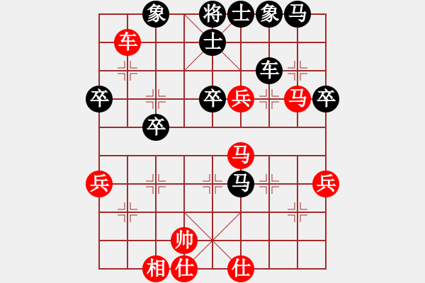 象棋棋譜圖片：中炮盤頭馬對(duì)屏風(fēng)馬第3局 - 步數(shù)：60 