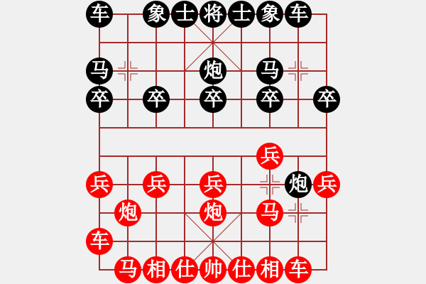 象棋棋譜圖片：人機(jī)對戰(zhàn) 2024-8-18 23:10 - 步數(shù)：10 