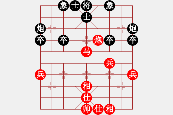 象棋棋譜圖片：跳躍的靈魂(電神)-負(fù)-長(zhǎng)沙滿哥(北斗) - 步數(shù)：50 