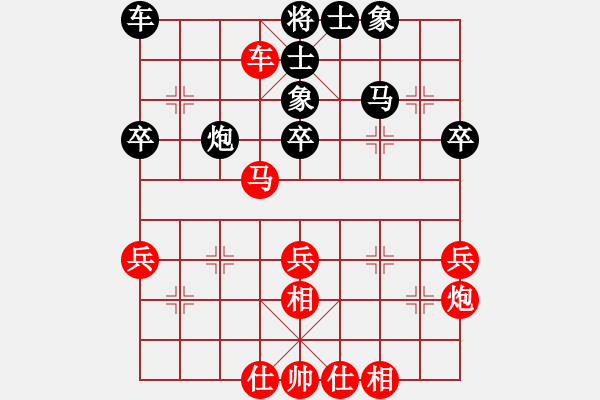 象棋棋谱图片：郝继超 先和 万春林 - 步数：36 