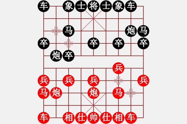 象棋棋譜圖片：TROMBETTON 先勝 RAMO       - 步數(shù)：10 