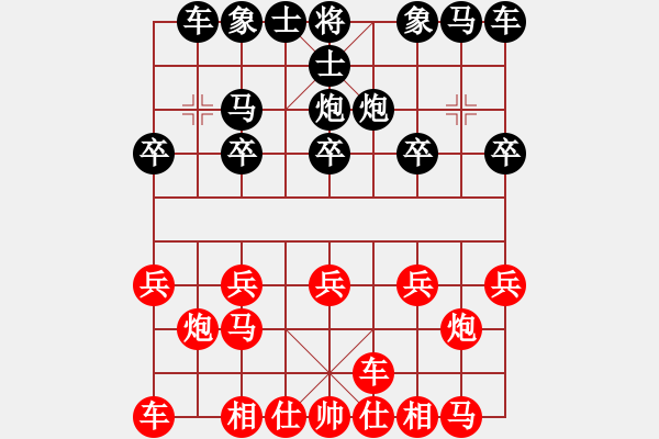 象棋棋譜圖片：12xqtf和旋風(fēng)3代（2先） - 步數(shù)：10 