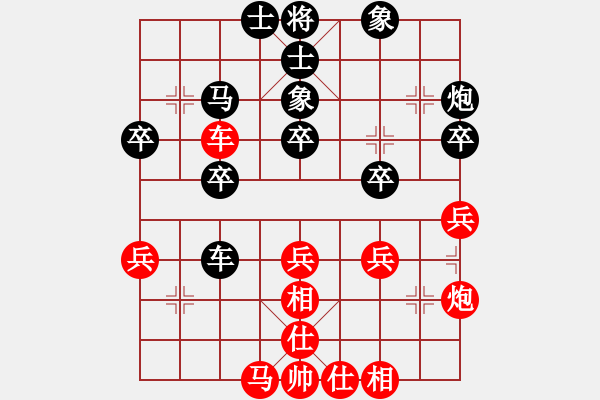 象棋棋譜圖片：12xqtf和旋風(fēng)3代（2先） - 步數(shù)：40 