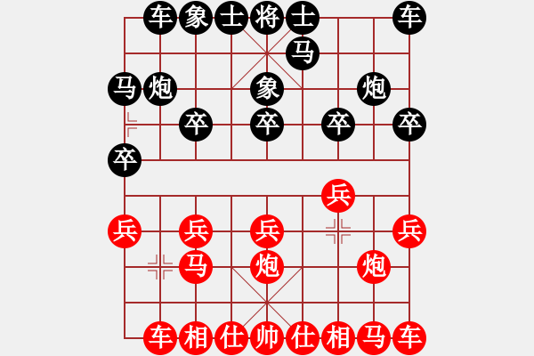 象棋棋譜圖片：宇宙泰陽(yáng)(9段)-和-詩(shī)書禮易樂(lè)(5段) - 步數(shù)：10 