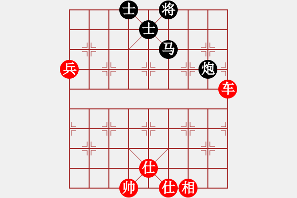 象棋棋譜圖片：第187局 車兵單缺相勝馬炮雙士 - 步數(shù)：0 