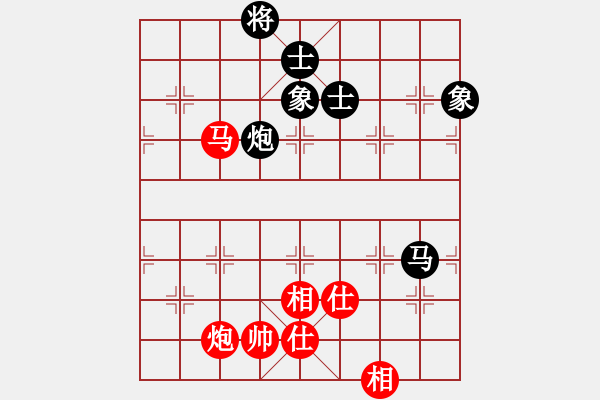 象棋棋譜圖片：ooxxooxx(6星)-和-qichu(7星) - 步數(shù)：170 