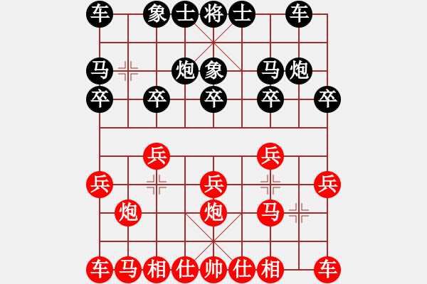 象棋棋譜圖片：峽[2877323858] -VS- 魚男[792551195] - 步數(shù)：10 