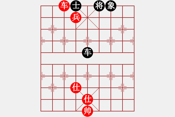 象棋棋譜圖片：車(chē)低兵雙仕 巧勝 車(chē)單士象 - 步數(shù)：10 