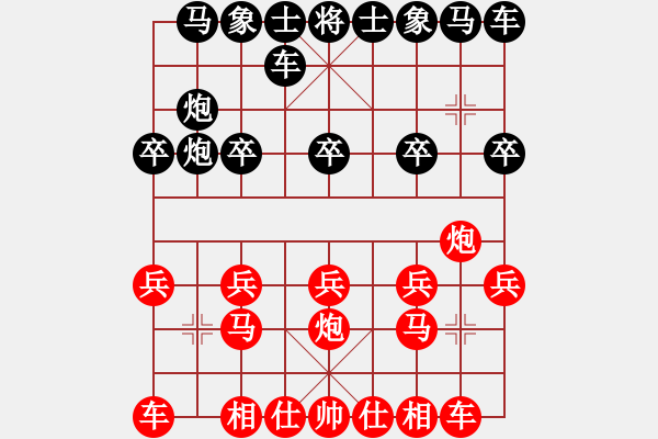 象棋棋譜圖片：落ゞ寞[紅] -VS- 【中】摩西十戒[黑] - 步數(shù)：10 