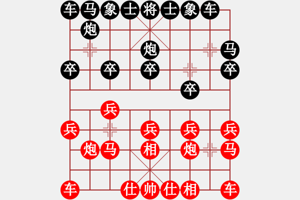 象棋棋譜圖片：bbboy002(1弦)-負(fù)-孤海深藍(lán)(7弦) - 步數(shù)：10 