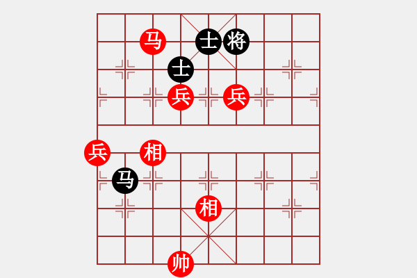 象棋棋譜圖片：楚漢棋緣1.46入門 (先勝) 象棋巫師5.4(入門) - 步數(shù)：140 