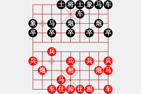 象棋棋譜圖片：傳朋車業(yè)[375002982] -VS- 橫才俊儒[292832991] - 步數(shù)：10 