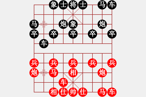 象棋棋譜圖片：洪旭增先負(fù)葛振衣 - 步數(shù)：10 