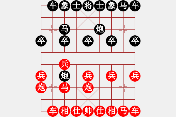 象棋棋譜圖片：新式強攻：棋苑大怪[紅] -VS- 迷途小書童ZJH[黑] - 步數：10 