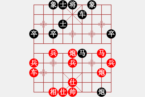 象棋棋譜圖片：bbboy002（業(yè)7-1） 先勝 歐總（業(yè)7-3） - 步數(shù)：40 