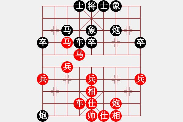 象棋棋譜圖片：21--1---紅先勝--單車雙馬單炮四兵--馬六進(jìn)四 - 步數(shù)：0 