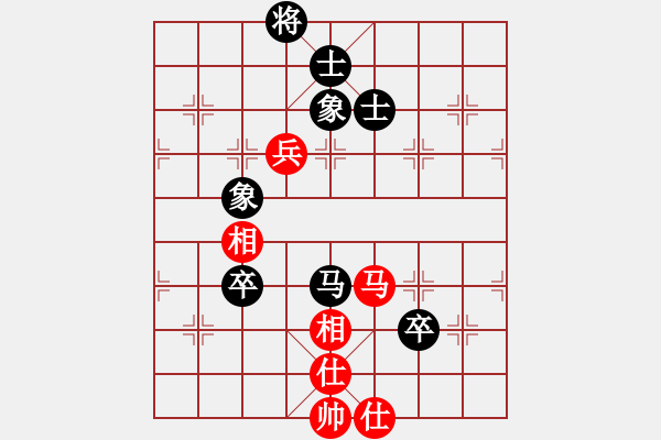 象棋棋谱图片：胡伟长 先和 李镜华 - 步数：100 