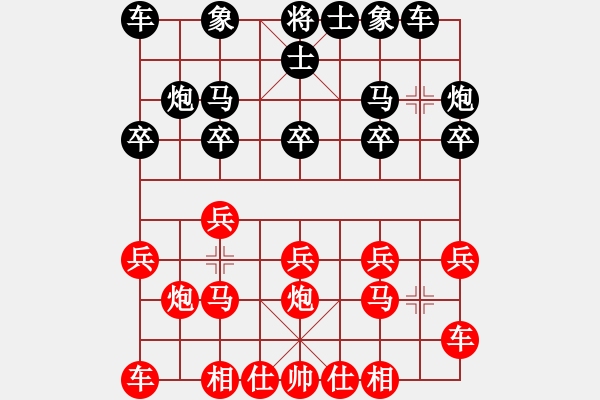 象棋棋譜圖片：第07輪 第09臺 濰坊市代表隊姚玉亮 先和 萊鋼代表隊王世儉 - 步數(shù)：10 